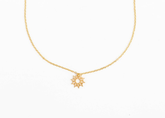 Mandala Necklace - Gold