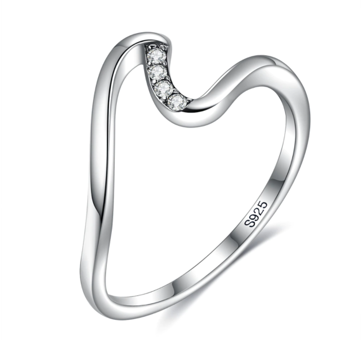 The Wave - 925 Sterling Silver