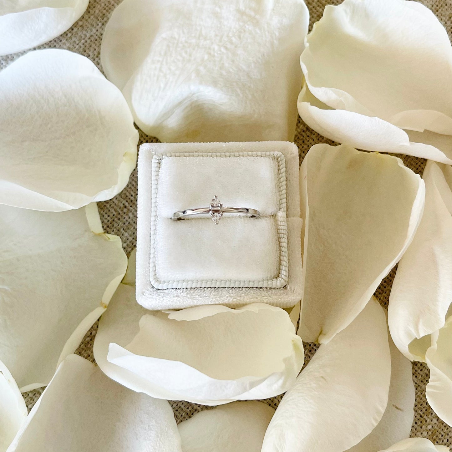 Double Triangles Ring - 925 Sterling Silver