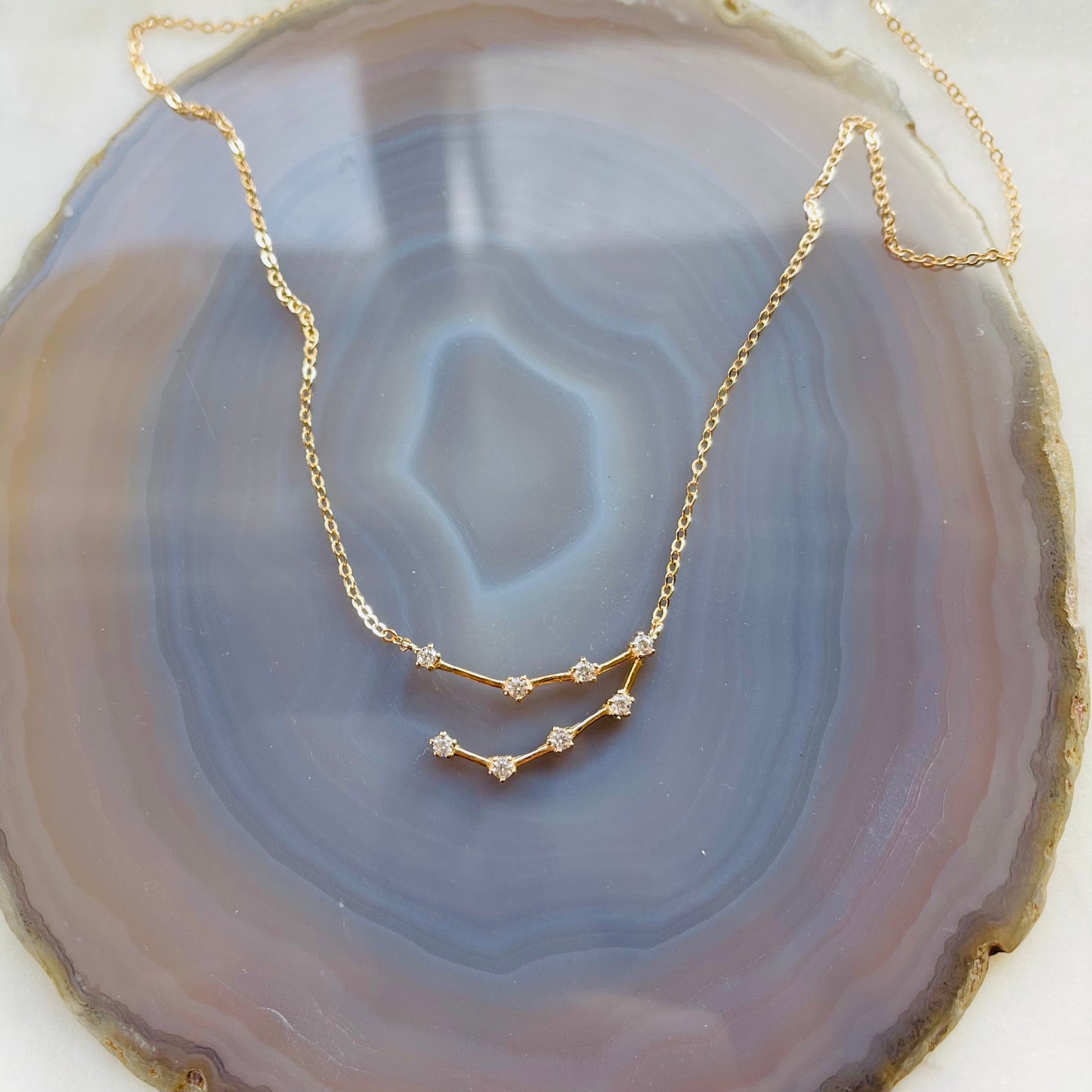 Constellation Necklace - Capricorn - Rose Gold