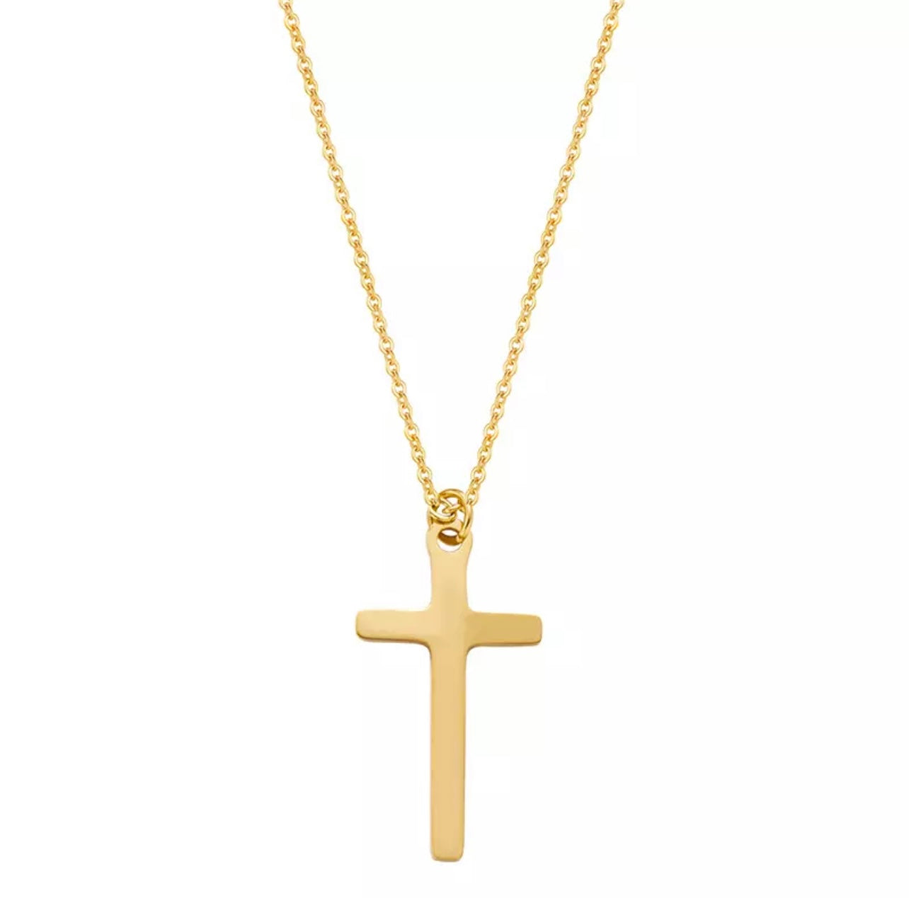 Cross Necklace - Gold