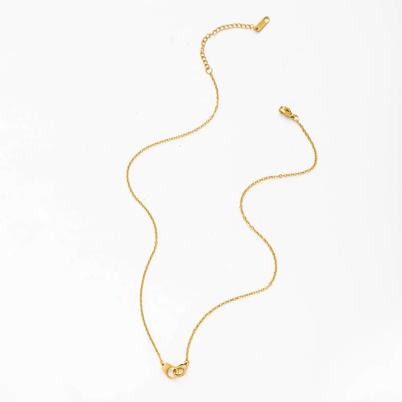 Handcuff Necklace - Gold