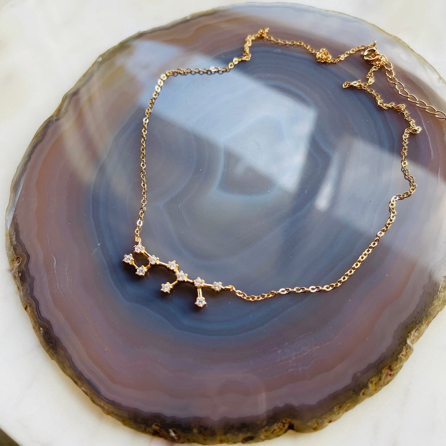 Constellation Necklace - Sagittarius - Rose Gold