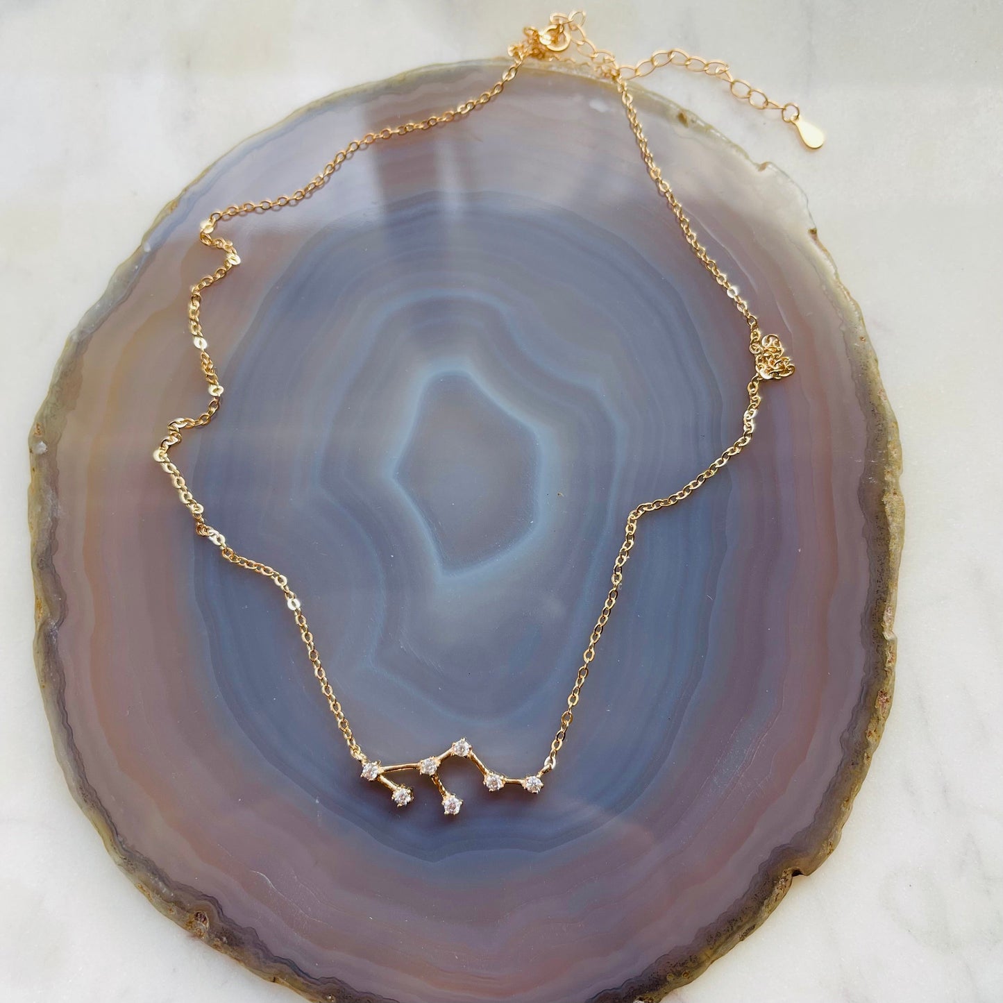 Constellation Necklace - Leo - Rose Gold