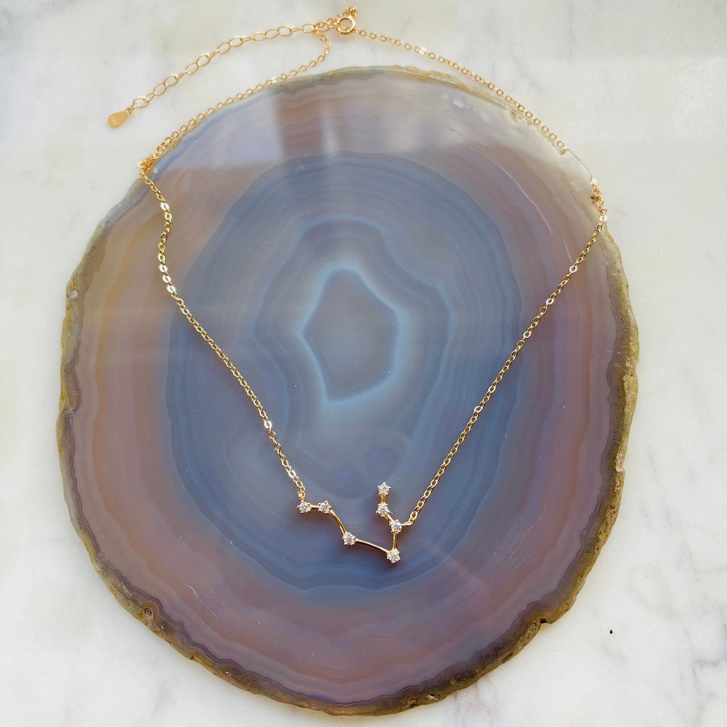 Constellation Necklace - Gemini - Rose Gold