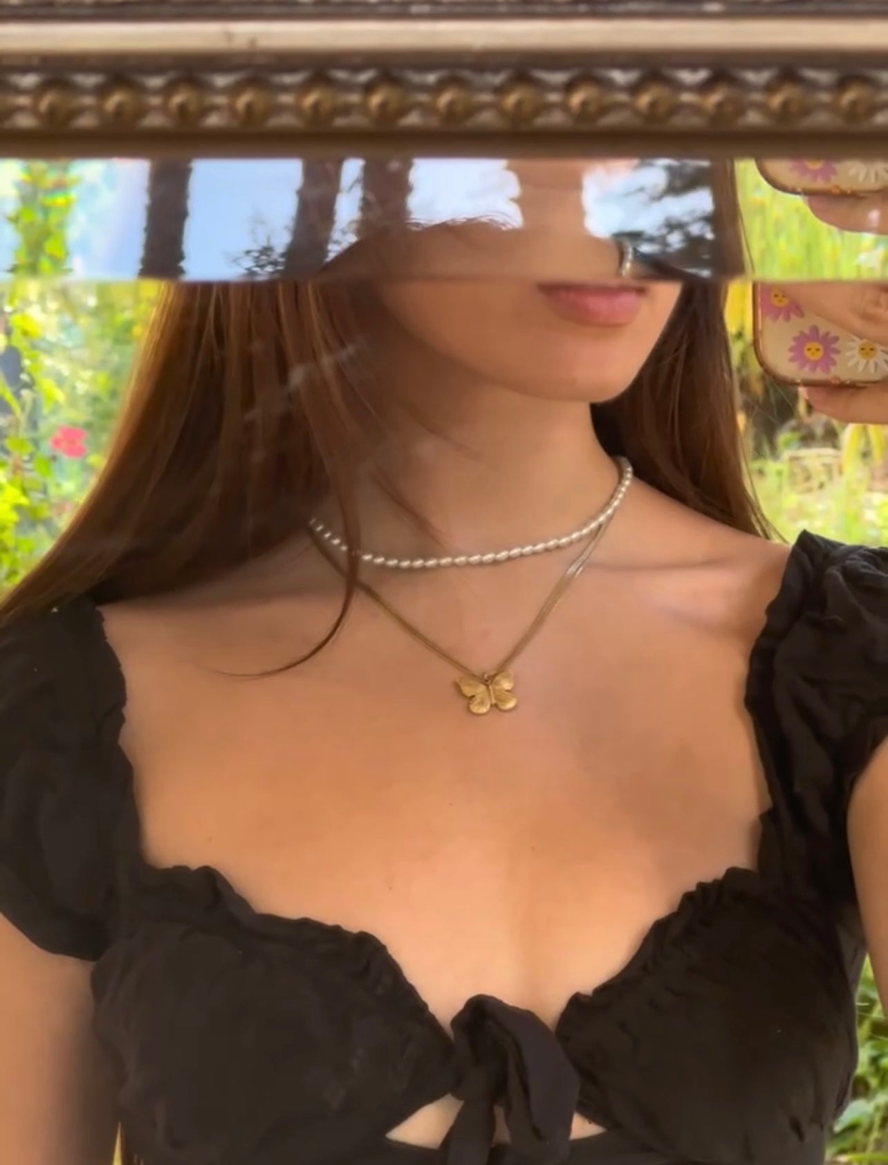 Pearl Necklace - Gold