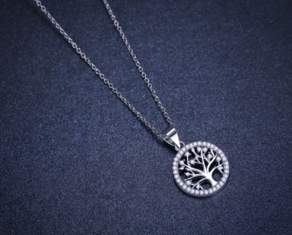 Tree of Life Necklace - 925 Sterling Silver