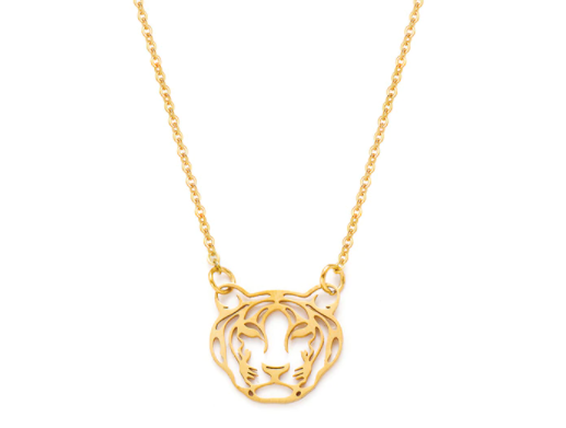 The Tiger Necklace - Gold