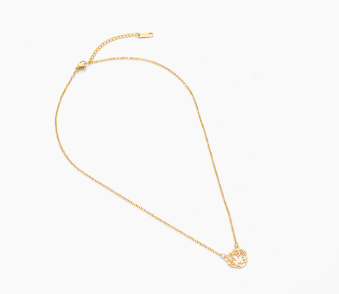 The Tiger Necklace - Gold