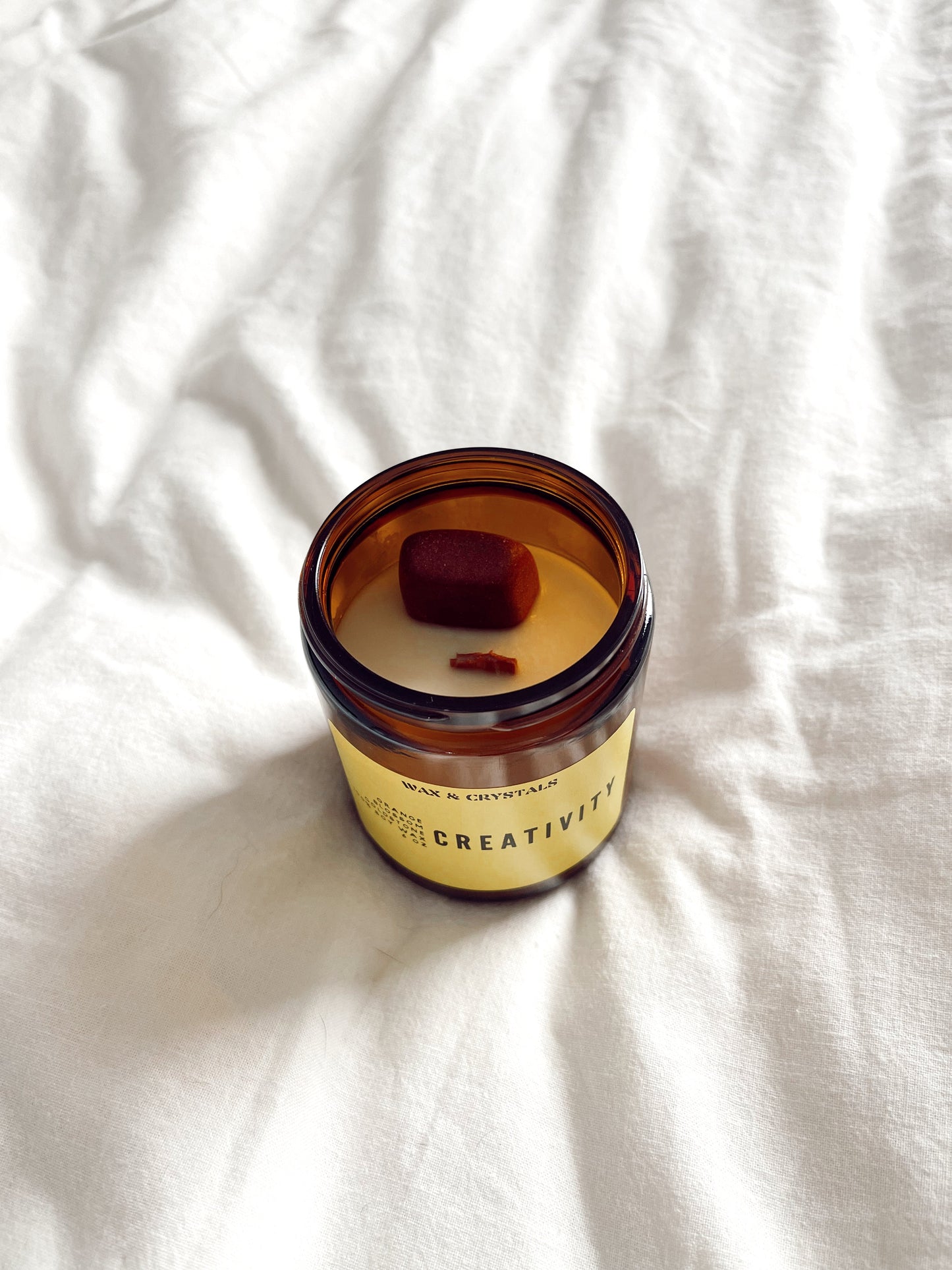 Orange Blossom Scented Creativity Candle