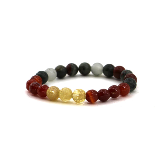 Aries - Zodiac Gemstone Bracelet