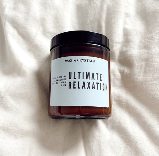 Ocean Breeze Scented Ultimate Relaxation Candle