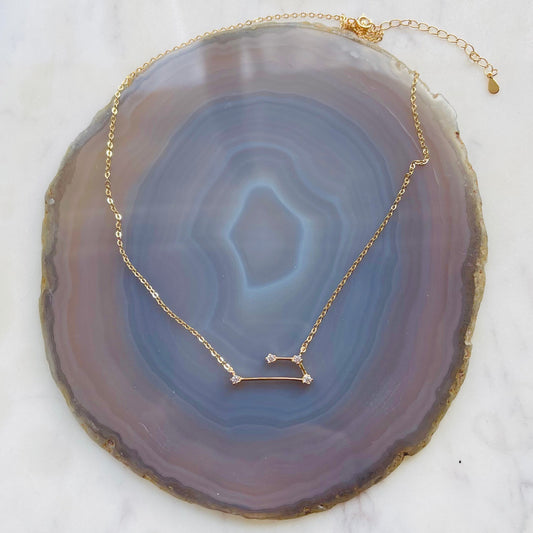Constellation Necklace - Aries - Rose Gold