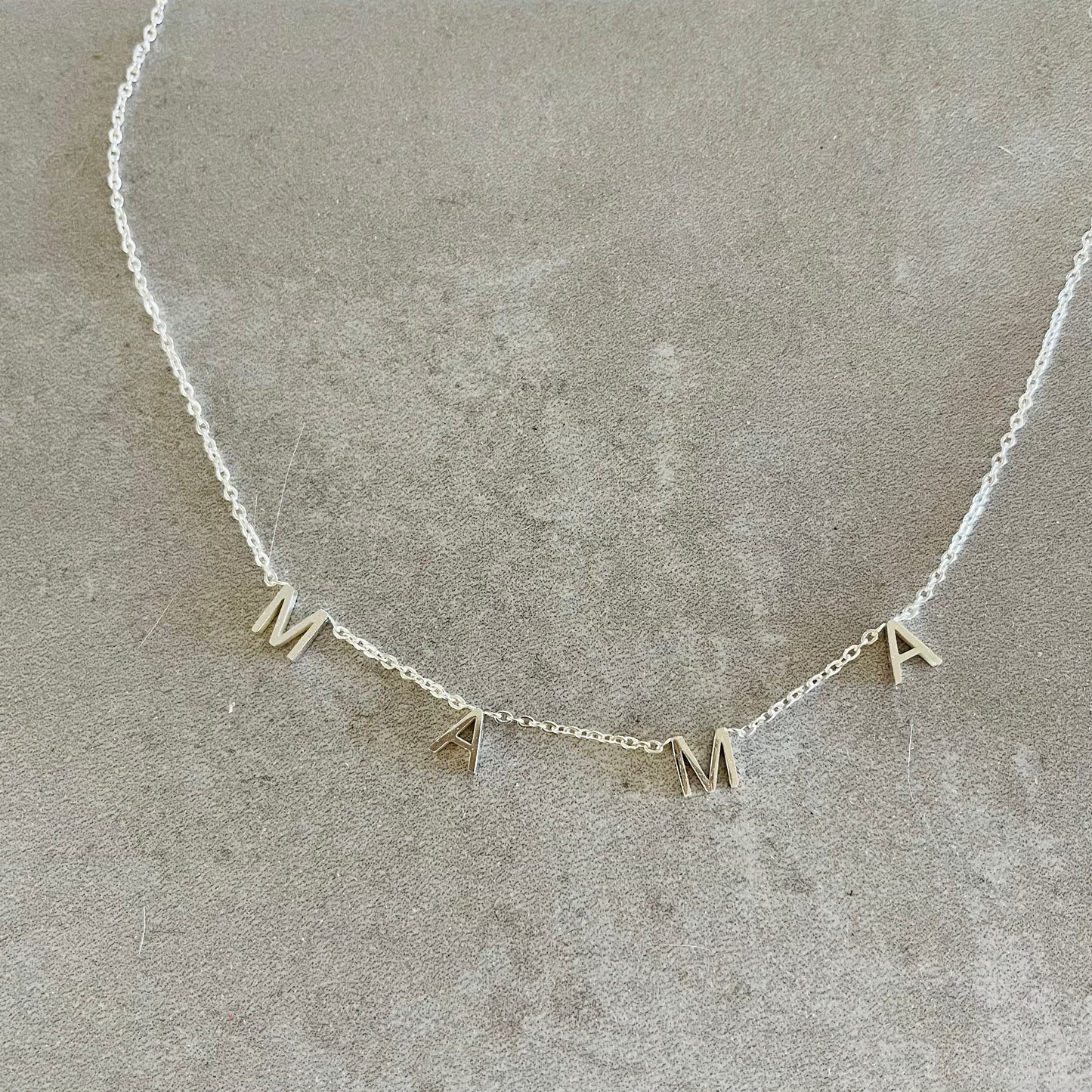 Mama Necklace - Stainless Steel