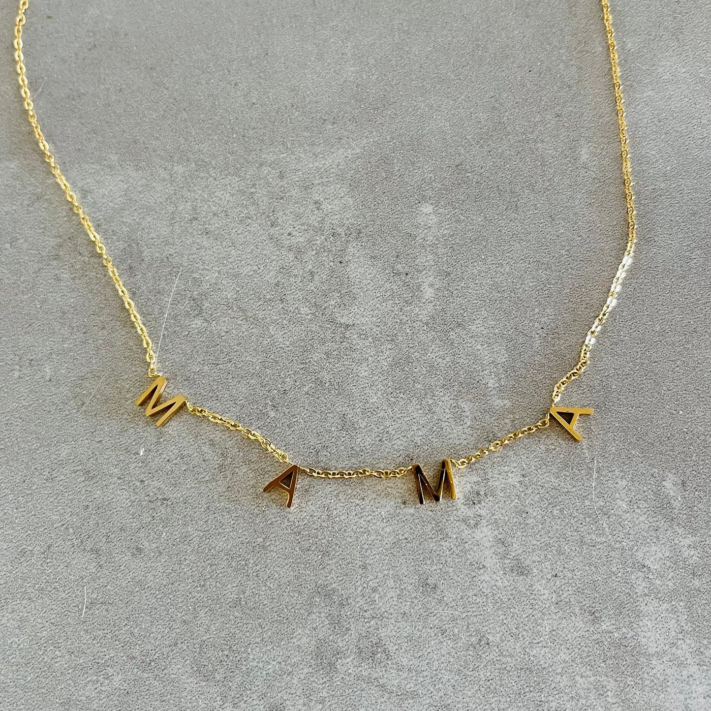 Mama Necklace - Stainless Steel