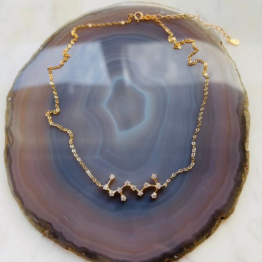 Constellation Necklace - Scorpio - Rose Gold