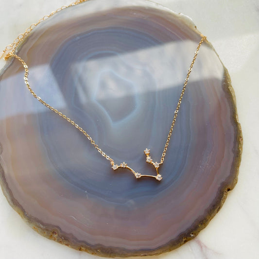 Constellation Necklace - Gemini - Rose Gold