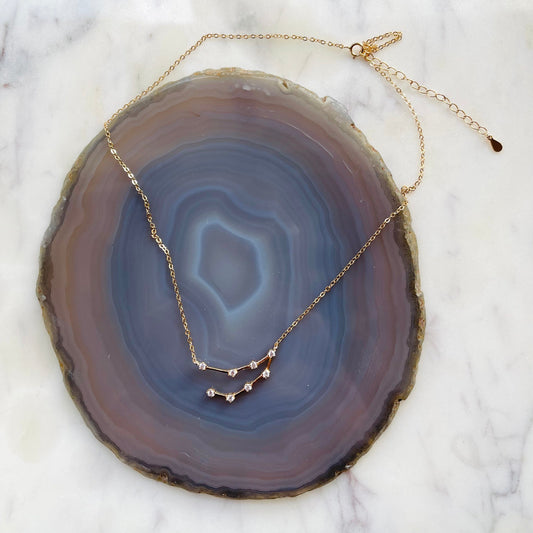 Constellation Necklace - Capricorn - Rose Gold