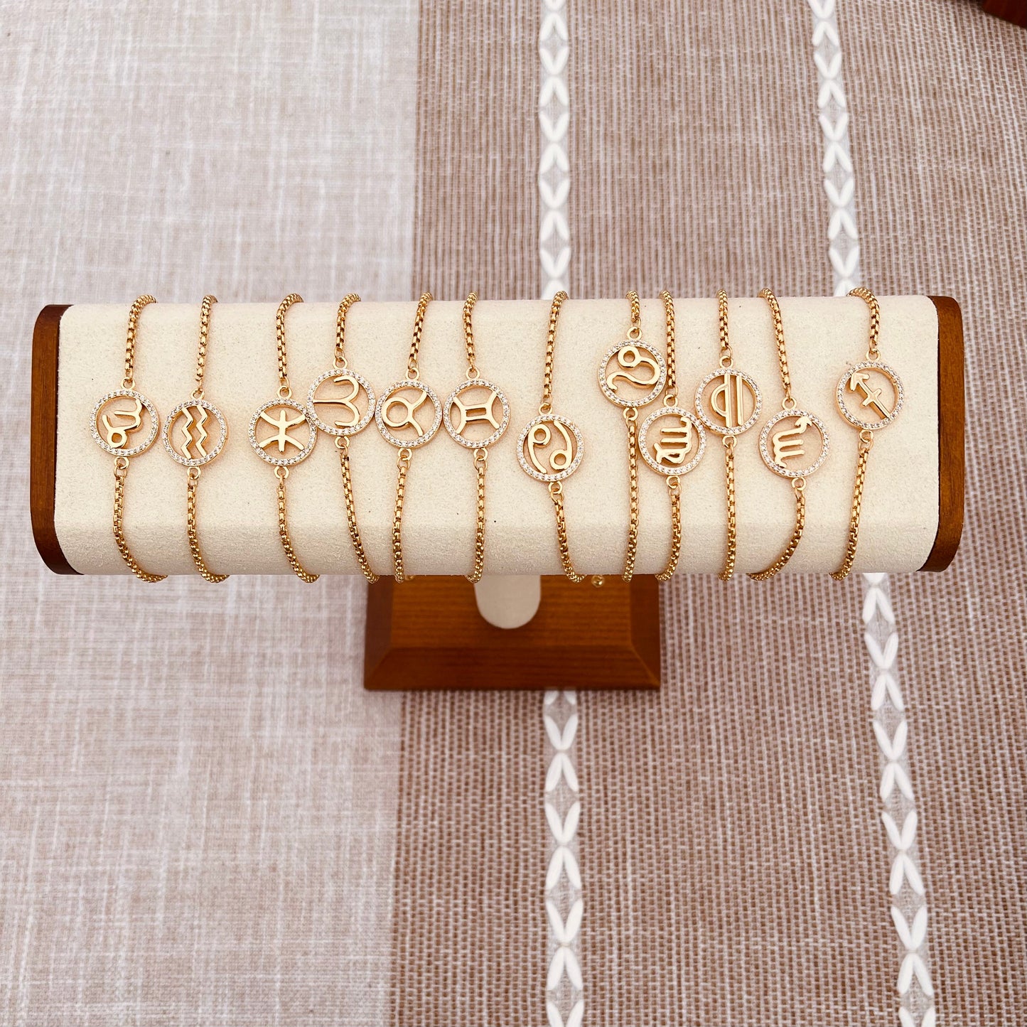 Zodiac Slider Bracelet - Stainless Steel