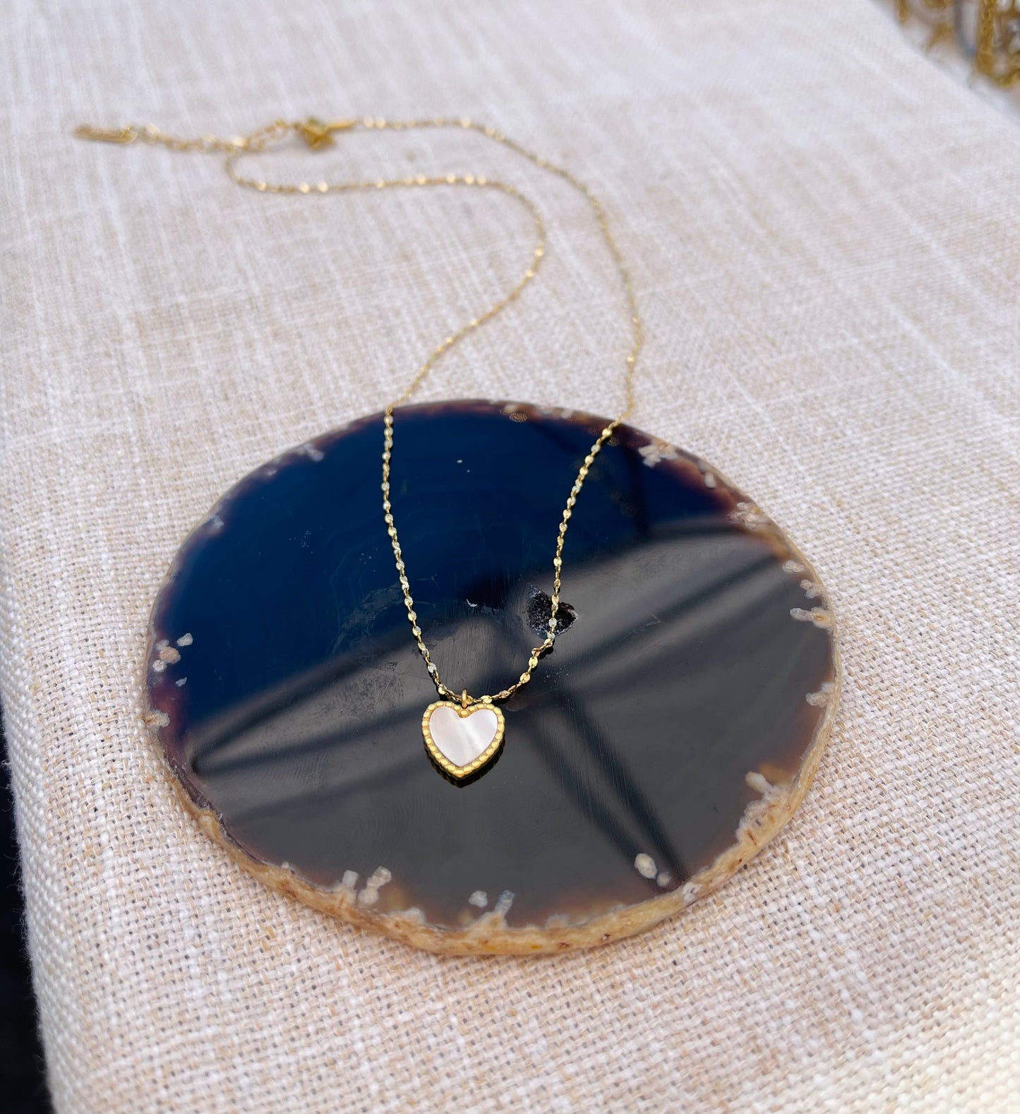 Heart Necklace - Gold