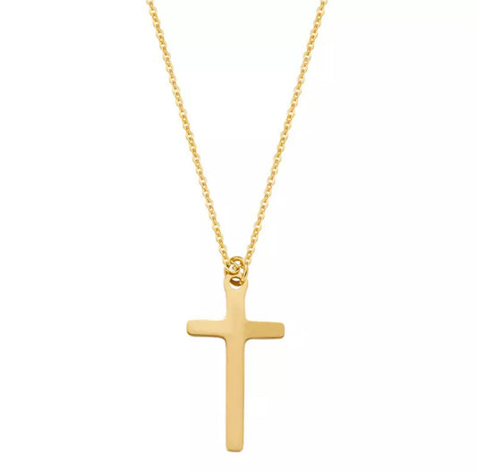 Cross Necklace - Gold
