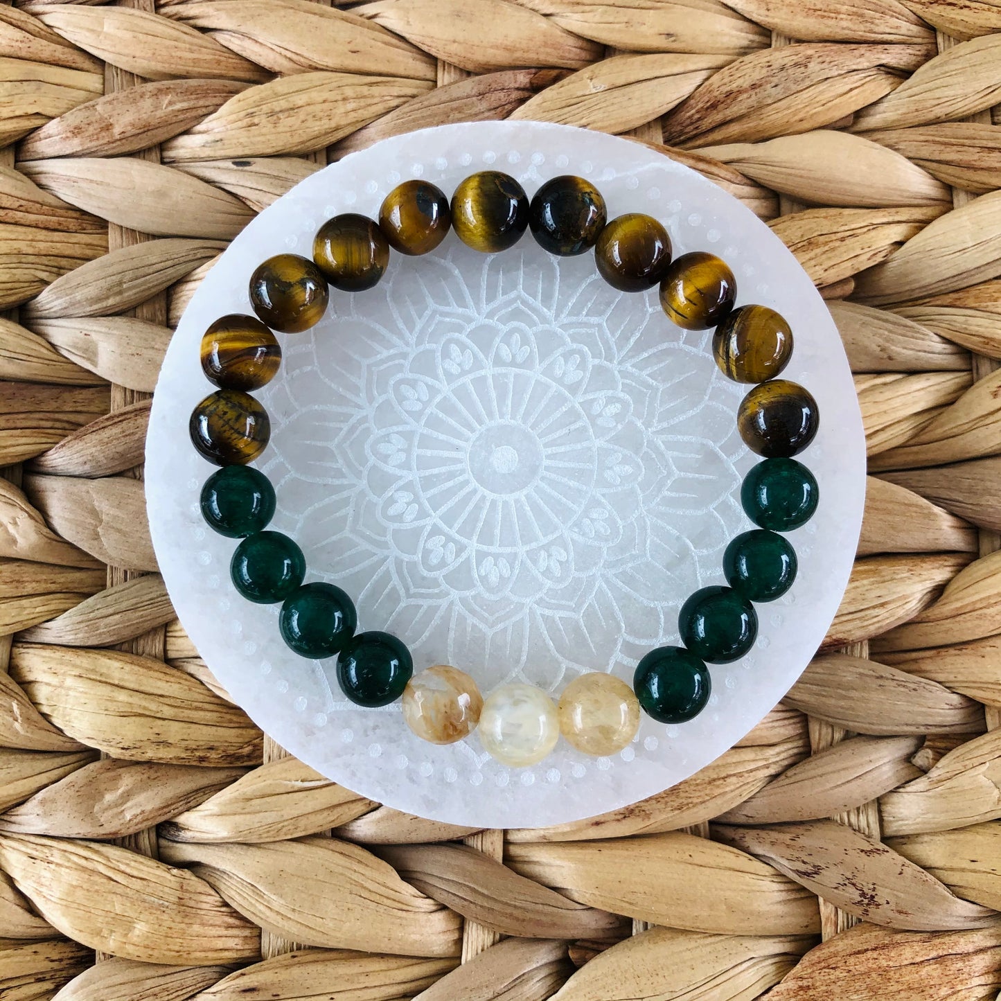 Selenite Disc - Radiate Bliss - Cleansing & Charging